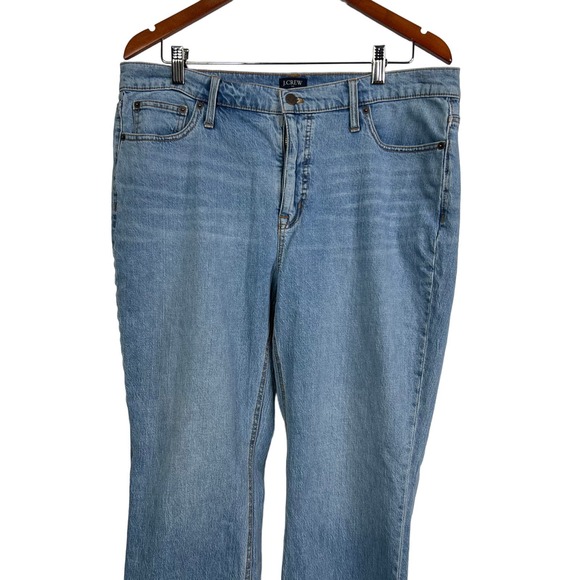 J. Crew Flare crop All Day Stretch Plus Size Jeans Size 14 - Picture 4 of 9